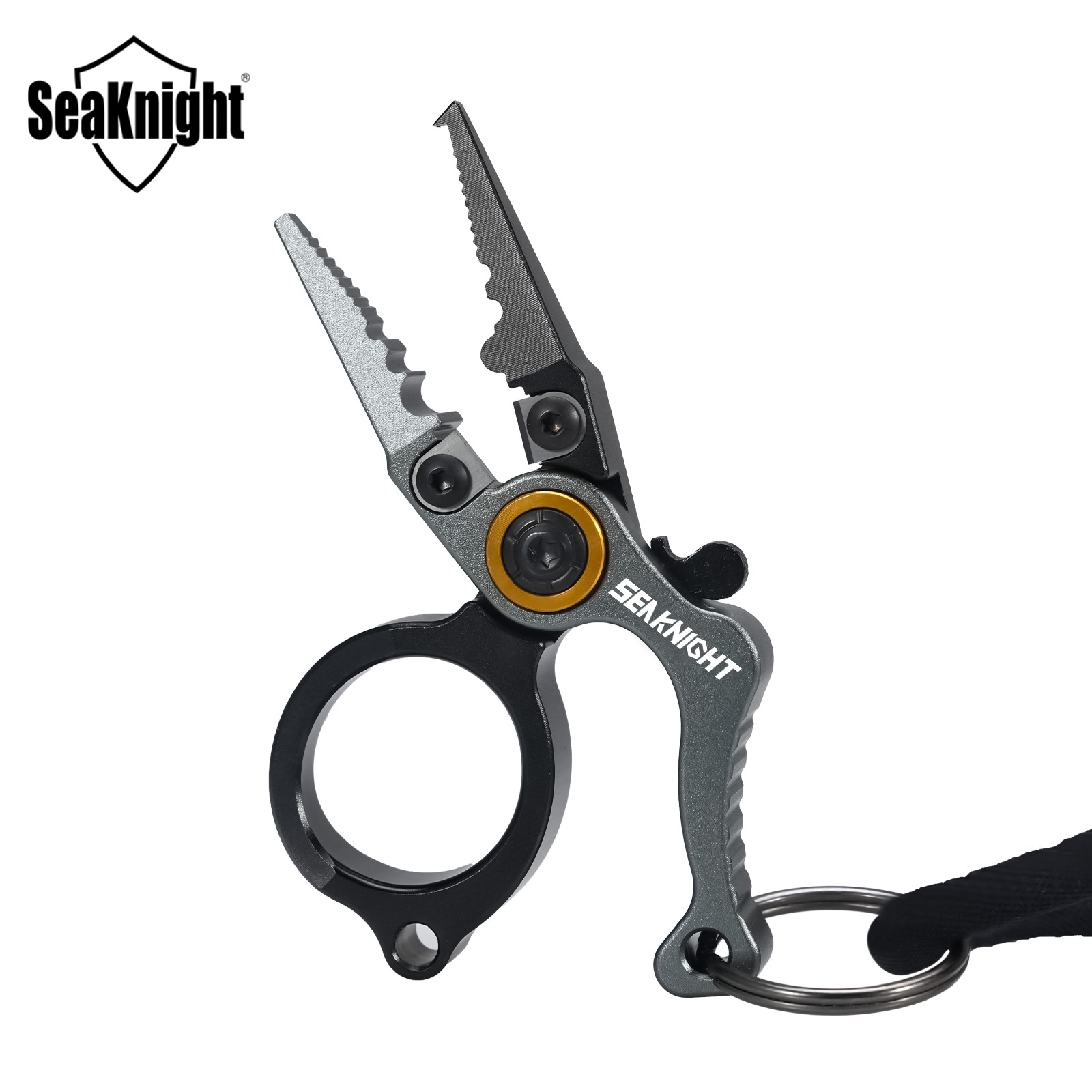 Fishing Equipment Price - SeaKnightブランドの小型釣り用プライヤー。アウトドア用釣り道具。アルミニウム合金製の本体、タングステン鋼製の刃、フック外し、ラインカッター付き。