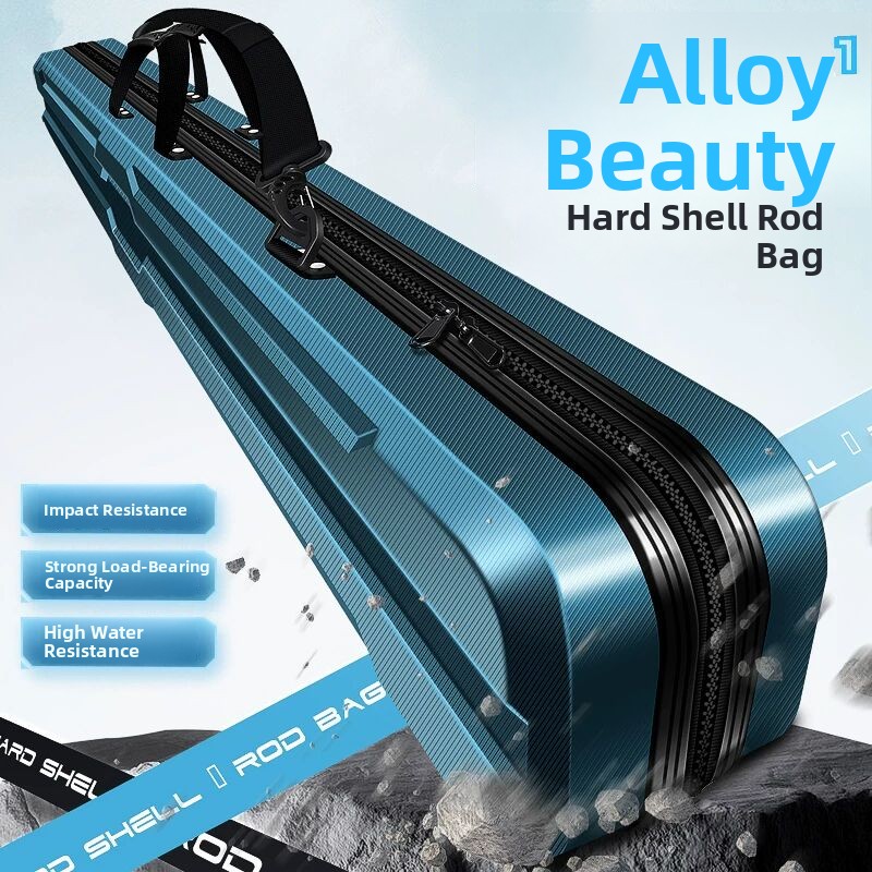 軽量防水ハードシェル釣り竿バッグポータブル釣り道具バッグ多機 - Fishing Equipment Bag のレビューと価格