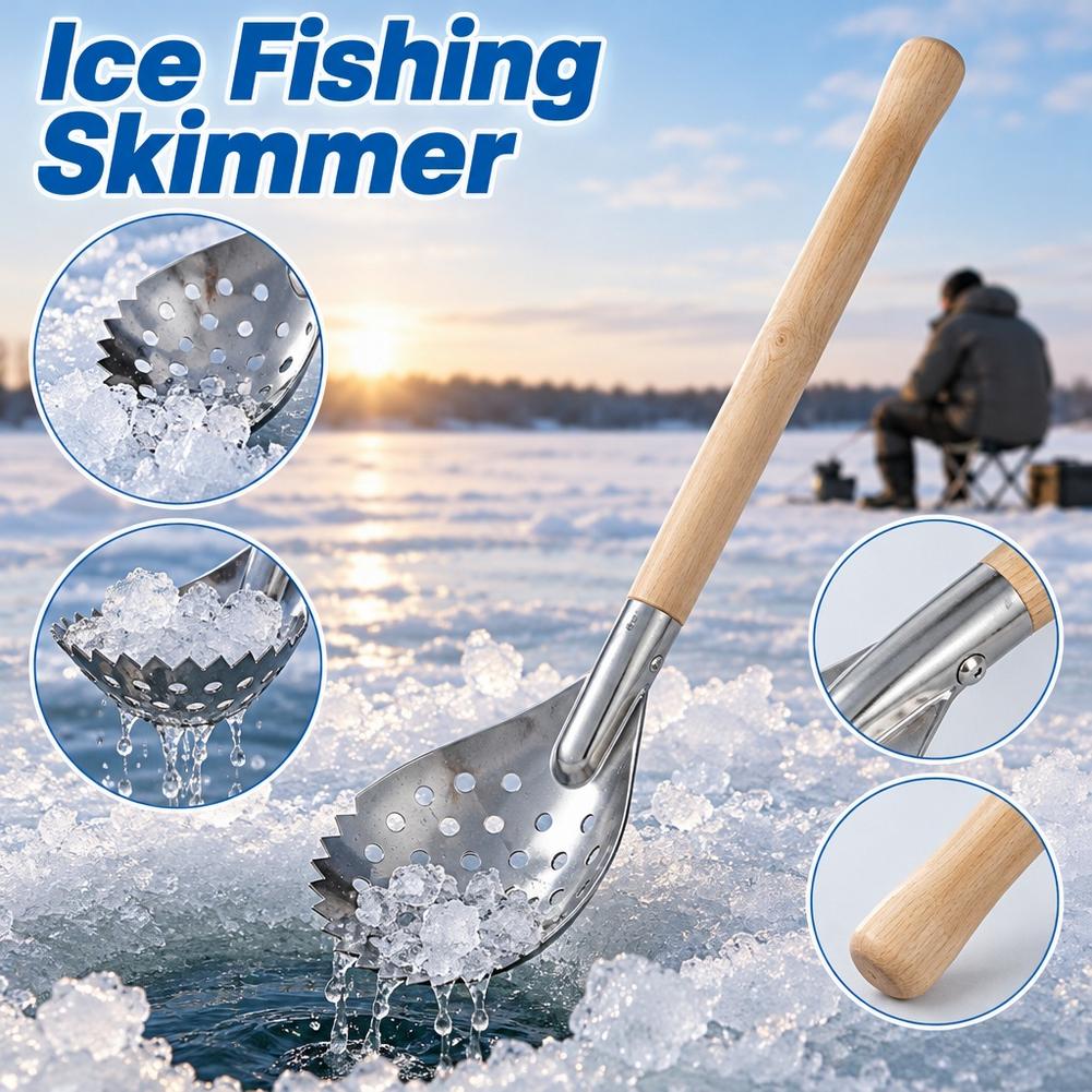アイスフィッシング用スキューマー、スラッシュスクープ、ステン - Fishing Equipment Cheap のレビューと価格